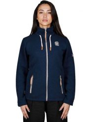 Geographical Norway Kurtka polarowa "Tarentella" w kolorze granatowym rozmiar: M. Niebieskie kurtki damskie Geographical Norway, m, bez wzorów, z polaru, bez kaptura. Za 139.54 zł.