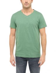 Męski T-Shirt Mustang Style Amado Dark Ivy 1016275 6326. T-shirty męskie Mustang, m, bez wzorów, bez kołnierzyka. Za 69.99 zł.