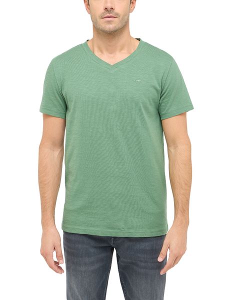 Męski T-Shirt Mustang Style Amado Dark Ivy 1016275 6326. T-shirty męskie Mustang, m, bez wzorów, bez kołnierzyka. Za 69.99 zł.