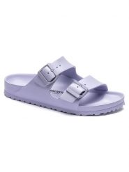Birkenstock Klapki "Arizona" w kolorze fioletowym rozmiar: 41. Różowe klapki damskie Birkenstock, bez wzorów, bez obcasa. Za 218.43 zł.