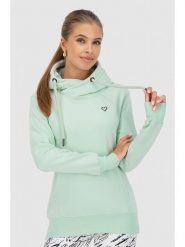 Alife and kickin Bluza "Sarah" w kolorze miętowym rozmiar: S. Zielone bluzy z kapturem damskie Alife and Kickin, s, z bawełny. Za 170.87 zł.