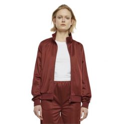 Kurtka Treningowa Damska Retro. Brązowe kurtki damskie Urban Classics, xs, bez wzorów, bez kaptura. Za 155.99 zł.