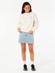 Rip Curl Bluza "Neon Diamond Heritage" w kolorze beżowym rozmiar: S. Brązowe bluzy bez kaptura damskie Rip Curl, s, z bawełny. Za 122.67 zł.