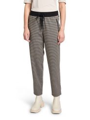 BETTY & CO Spodnie w kolorze czarno-kremowym rozmiar: 42. Czarne spodnie materiałowe damskie Betty & Co., bez wzorów, z materiału. Za 96.14 zł.