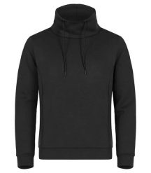 Clique Hobart Bluza z wysokim kołnierzem z materiału air-layer. Czarne bluzy bez kaptura męskie CLIQUE, m, z elastanu. Za 201.82 zł.