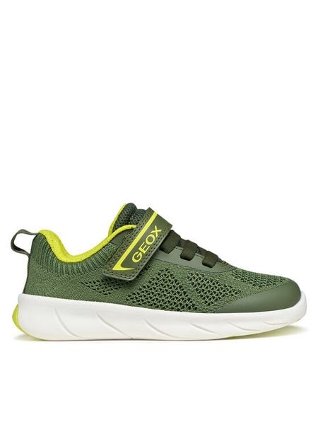 Geox Sneakersy J Foot-Run Boy J65PDB 06K9J C0914 D Zielony. Zielone buty sportowe chłopięce Geox, z materiału, bez zapięcia. Za 299.99 zł.