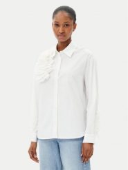 Artigli Koszula ACCA002425 Biały Regular Fit. Białe koszule damskie Artigli, bez wzorów, z bawełny, bez kołnierzyka, bez ramiączek. Za 339.99 zł.