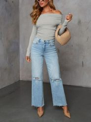 LA Angels Koszulka w kolorze szarym rozmiar: M. Szare bluzki damskie LA Angels, m, bez wzorów, bez kołnierzyka, bez ramiączek. Za 113.99 zł.