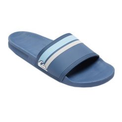 Klapki basenowe męskie Quiksilver Rivi Slide. Niebieskie klapki i japonki męskie Quiksilver. Za 99.99 zł.