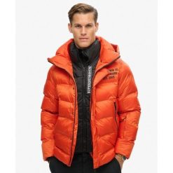 Kurtka narciarska SPORT z pikowaniami. Brązowe kurtki narciarskie i snowboardowe damskie Superdry., m, bez wzorów, bez kaptura, narciarskie. W wyprzedaży za 997.00 zł.