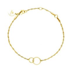 Purelei Purelei Bransoletka Kekahi Bransoletki 1 ct Damski. Czerwone bransoletki damskie Purelei, pozłacane. Za 111.59 zł.