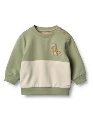 Wheat Bluza "Carly" w kolorze zielono-kremowym rozmiar: 92. Brązowe bluzy i bluzki niemowlęce Wheat, bez wzorów, z bawełny, bez ramiączek, bez kaptura. Za 87.81 zł.