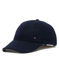 Czapka z daszkiem Tommy Hilfiger. Niebieskie czapki męskie Tommy Hilfiger, bez wzorów. Za 269.99 zł.