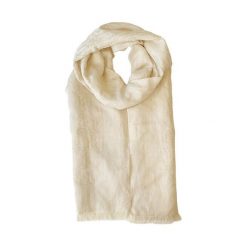 Szal LAUREN RALPH LAUREN. Brązowe szaliki i kominy damskie Lauren Ralph Lauren, bez wzorów. Za 499.99 zł.