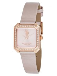 U.S. Polo Assn. Zegarek kwarcowy w kolorze różowozłoto-jasnoróżowym rozmiar: onesize. Różowe, analogowe zegarki damskie U.S. Polo Assn., metalowe. Za 217.99 zł.