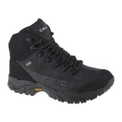 Buty CMP Dhenieb Wp M 30Q4717-U901 czarne. Czarne buty sportowe na co dzień męskie z materiału, bez zapięcia, trekkingowe. Za 751.19 zł.