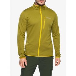 Bluza bez kaptura męska Columbia Essential Hike Grid Fleece Full Zip. Zielone bluzy bez kaptura męskie Columbia, m. Za 291.49 zł.