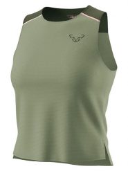 DYNAFIT Top funkcyjny "Sky" w kolorze khaki rozmiar: L. Brązowe topy damskie Dynafit, l, bez wzorów, z materiału, bez kołnierzyka. Za 113.63 zł.