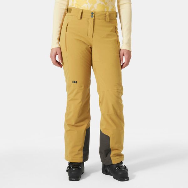 Spodnie narciarskie dla kobiet Helly Hansen Alphelia 2.0. Brązowe spodnie dresowe damskie Helly Hansen, na zimę, bez wzorów. Za 1,152.00 zł.