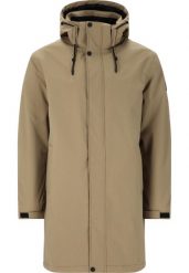 Parka Whistler Volcan. Brązowe parki męskie WHISTLER, s, bez wzorów, z materiału. Za 431.50 zł.