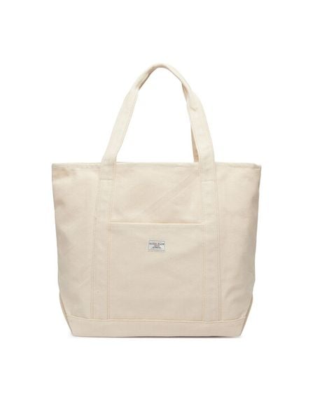 Guess Jeans Torebka M6GZ24 WHFZ1 Beżowy. Brązowe torebki klasyczne damskie Guess Jeans, z aplikacjami, z jeansu, bez dodatków. Za 299.99 zł.