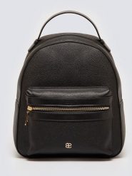 BIG STAR Plecak w kolorze czarnym - 25 x 30 cm rozmiar: onesize. Czarne plecaki damskie Big Star, bez wzorów, z materiału, retro. Za 129.99 zł.