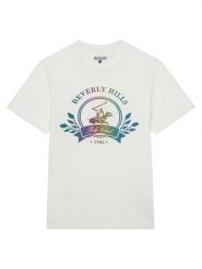 Beverly Hills Polo Club T-Shirt W126-BHBTS-1055-01X Biały Regular Fit. Białe t-shirty chłopięce Beverly Hills Polo Club, bez wzorów, z bawełny, bez ramiączek. Za 59.99 zł.