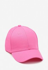 Różowa Czapka z Daszkiem z Bawełny z Możliwością Regulacji Ravzeri. Czerwone czapki z daszkiem damskie Renee, bez wzorów, z bawełny. Za 24.99 zł.