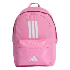 Plecak Classic Back-to-School 3-Stripes. Białe plecaki damskie Adidas, bez wzorów, z materiału, sportowe. Za 119.00 zł.