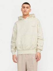 Jack & Jones Bluza Noho 12263036 Écru Oversize. Bluzy bez kaptura męskie Jack & Jones, m, z bawełny. Za 189.99 zł.