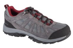 Buty trekkingowe męskie, Redmond III WP. Szare buty trekkingowe męskie Columbia, z materiału, przed kostkę, bez zapięcia, trekkingowe. Za 479.99 zł.