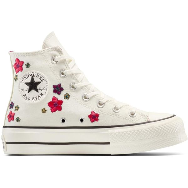 Buty sportowe Converse Chuck Taylor All Star Lift Platform Flowers. Brązowe buty sportowe na co dzień damskie Converse, bez zapięcia. Za 590.00 zł.