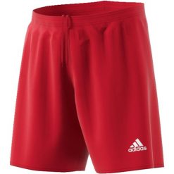 Spodenki piłkarskie adidas Parma 16 Męskie. Czerwone szorty męskie Adidas, bez wzorów, sportowe. Za 39.00 zł.