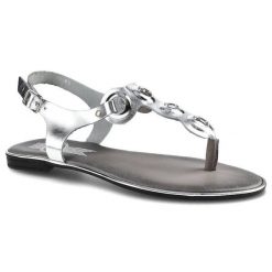 Srebrne Sandały Lemar Damskie Stylowe Buty Letnie. Szare sandały damskie Lemar, bez wzorów, ze skóry, bez obcasa, na obcasie. Za 139.00 zł.