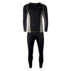 Bielizna termoaktywna Hi-Tec KAMO - męska, komplet, Rozmiar M. Bielizna termoaktywna męska Hi-tec, l, bez wzorów, z dzianiny. Za 69.99 zł.