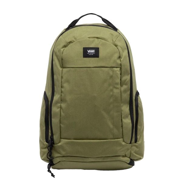 Plecak sportowy szkolny Vans RESOLUTE. Zielone plecaki damskie Vans, bez wzorów. W wyprzedaży za 229.00 zł.