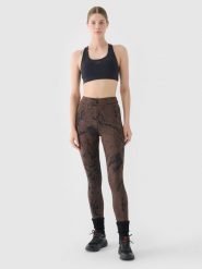 4F Legginsy z wysokim stanem damskie - multikolor XL. Legginsy damskie 4f, s, bez wzorów, z dzianiny. W wyprzedaży za 59.99 zł.