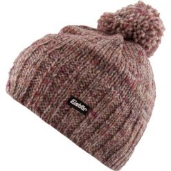 Zimowy Kapelusz Eisbär Wally Pompon dla Kobiet. Czerwone kapelusze damskie Eisbar, na zimę, bez wzorów, z polaru. Za 166.99 zł.