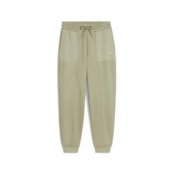 Damskie spodnie dresowe HER z wysokim stanem PUMA Lux Army Green. Brązowe spodnie sportowe damskie Puma, l, z dresówki, do biegania. Za 269.00 zł.