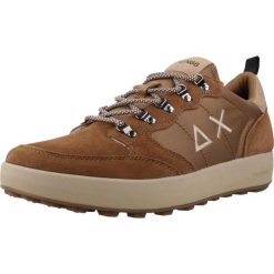 Buty SUN68 GENIUS SOLID Brązowy. Brązowe buty fitness męskie SUN68, na fitness i siłownię. Za 338.99 zł.