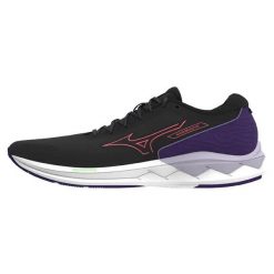 Damskie buty do biegania Mizuno Wave Revolt. Czarne obuwie do biegania damskie Mizuno, mizuno wave. Za 279.99 zł.