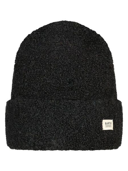 Barts Czapka "Altei" w kolorze czarnym rozmiar: onesize. Czarne czapki zimowe damskie Barts, z wełny. Za 74.11 zł.