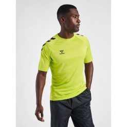 Koszulka Hummel hmlcore xk core poly. Zielone t-shirty sportowe męskie HUMMEL, s, bez ramiączek, na fitness i siłownię. Za 126.50 zł.
