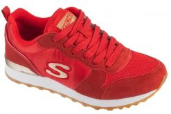 Buty sportowe Sneakersy damskie, OG 85 - Gold'n Gurl. Czerwone buty sportowe na co dzień damskie Skechers, bez wzorów, z materiału, trekkingowe. Za 289.99 zł.