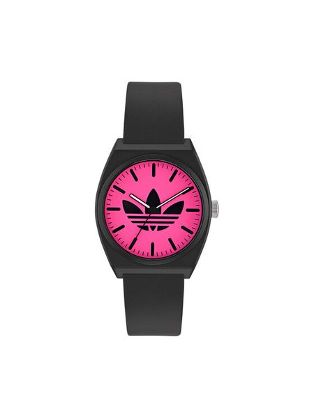 Adidas Zegarek AO Street Project Two AOST25548 Czarny. Czarne, analogowe zegarki męskie Adidas. Za 349.99 zł.