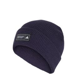 Czapka typu beanie Essentials Cuffed. Białe czapki męskie Adidas, na zimę, bez wzorów, z dzianiny. Za 88.45 zł.