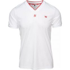 Koszulka sportowa męska Huari Alumni Poland Senior. Białe t-shirty sportowe męskie Huari, m, bez ramiączek, do piłki nożnej. Za 79.03 zł.