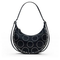 Torebka Desigual. Czarne torebki klasyczne damskie Desigual, bez wzorów, bez dodatków. Za 289.99 zł.