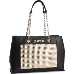 Torebka LOVE MOSCHINO - JC4229PP07KD100B Oro. Czarne torebki klasyczne damskie Love Moschino, bez wzorów, ze skóry ekologicznej, bez dodatków. W wyprzedaży za 539.00 zł.