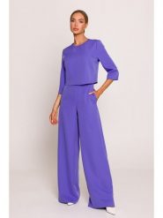 Made of emotion Kombinezon w kolorze fioletowym rozmiar: S. Różowe kombinezony damskie Made Of Emotion, s, bez wzorów, bez kołnierzyka, bez ramiączek. Za 260.96 zł.